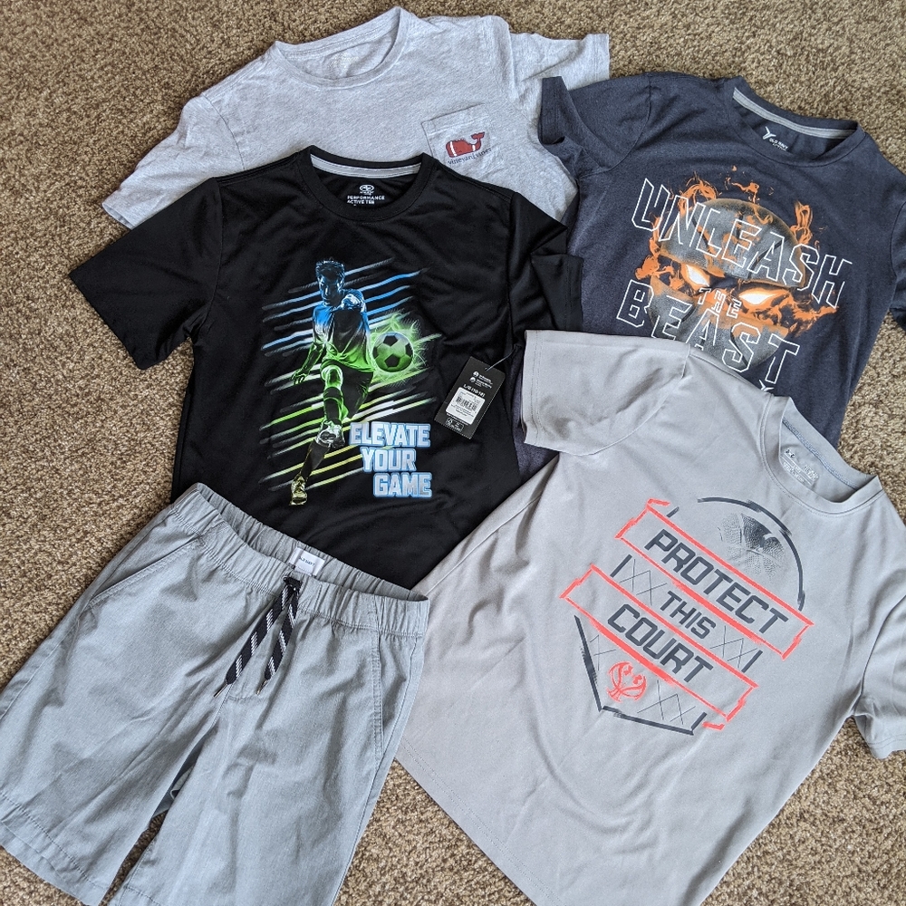 Boys size 10-12 lot